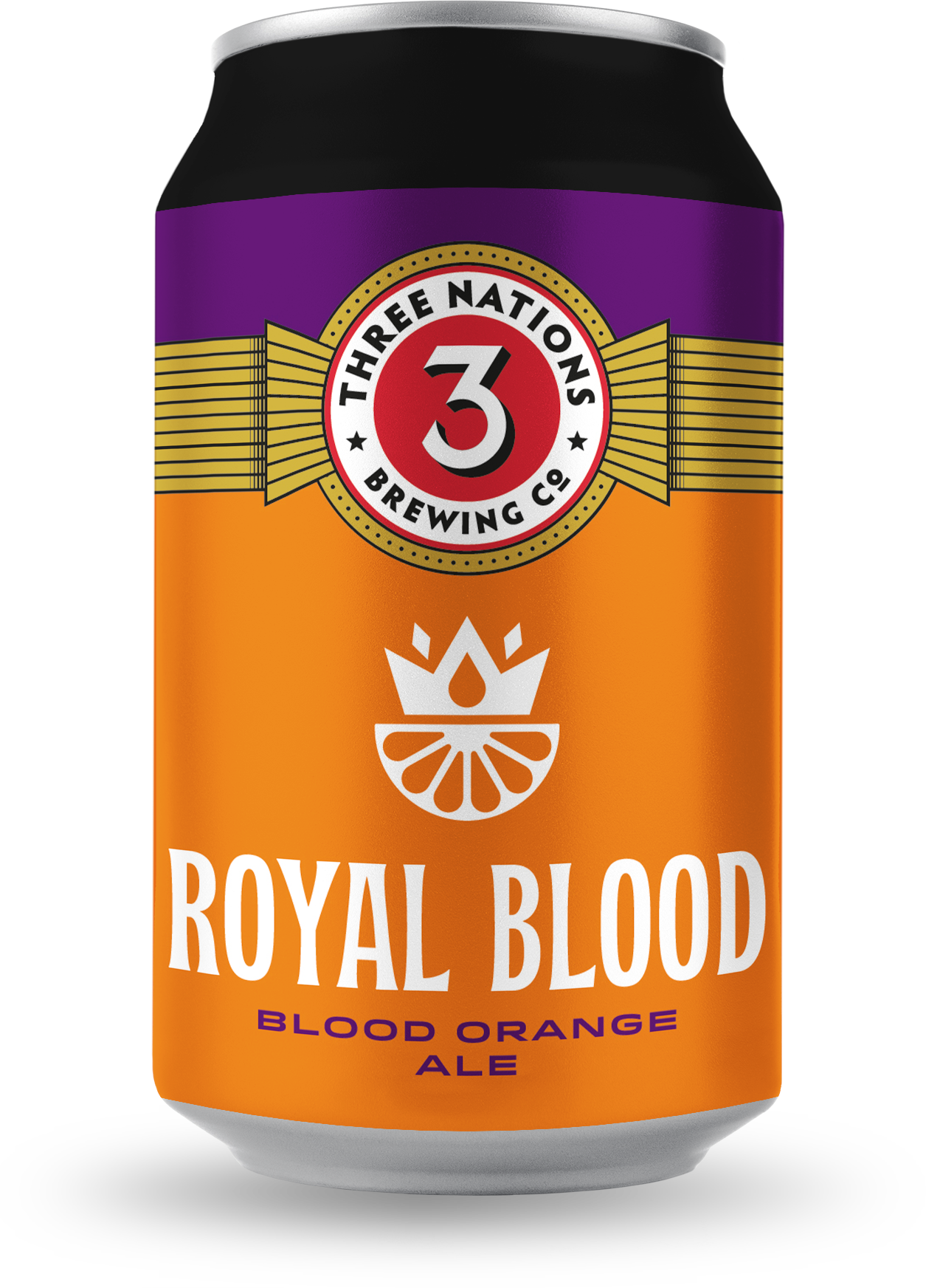 3 Nations Brewing's Royal Blood can design