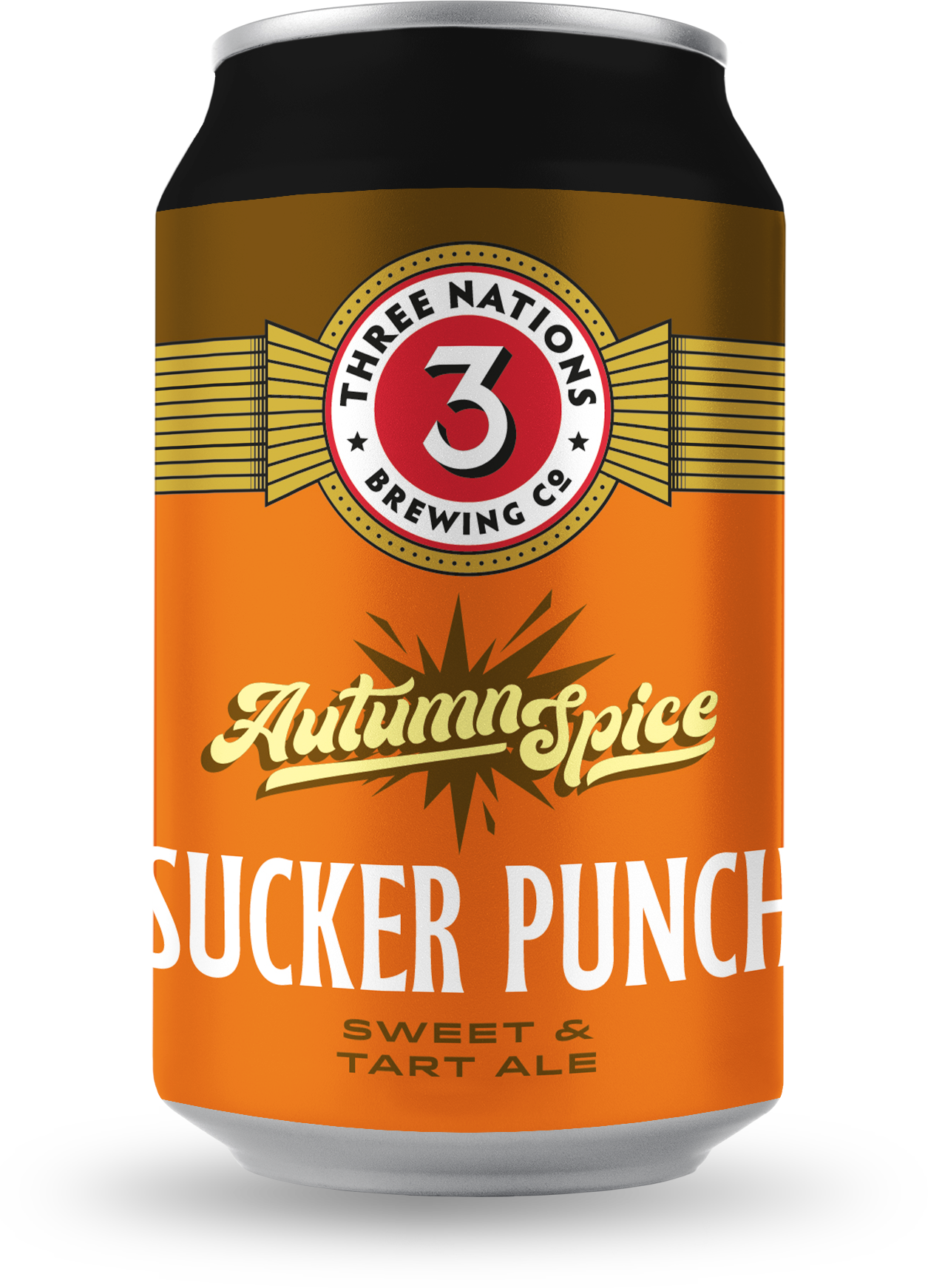 3 Nations Brewing's Autumn Spice can design